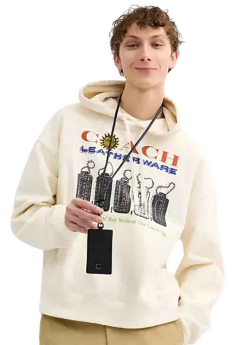 ( PREORDER ) Coach Id Lanyard Lanyard In Black CAN40
