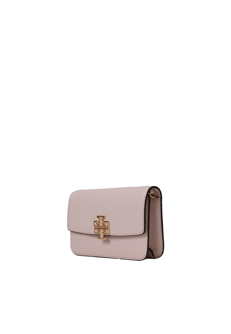 Tory Burch Britten Wallet Chain Crossbody In Delicate Pink 141012