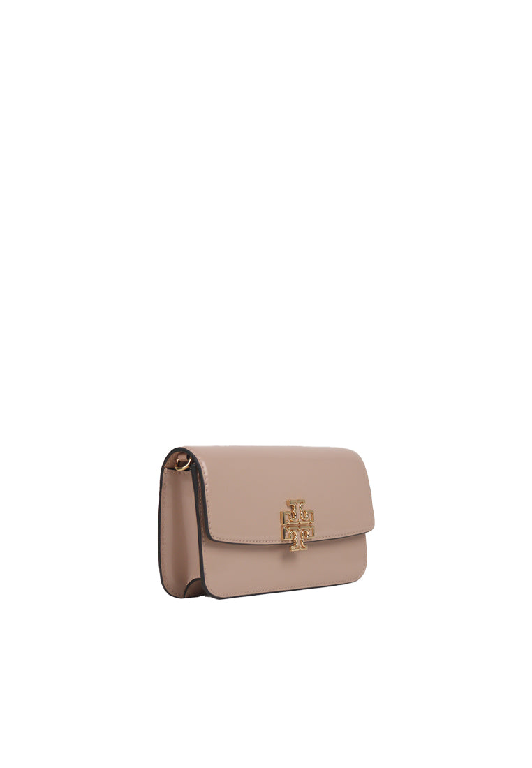 Tory Burch Britten Chain Wallet Crossbody Bag In Devon Sand 146671