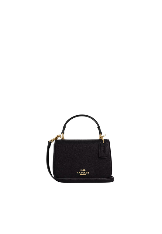 Coach Lysa Top Handle Bag In Black CX575