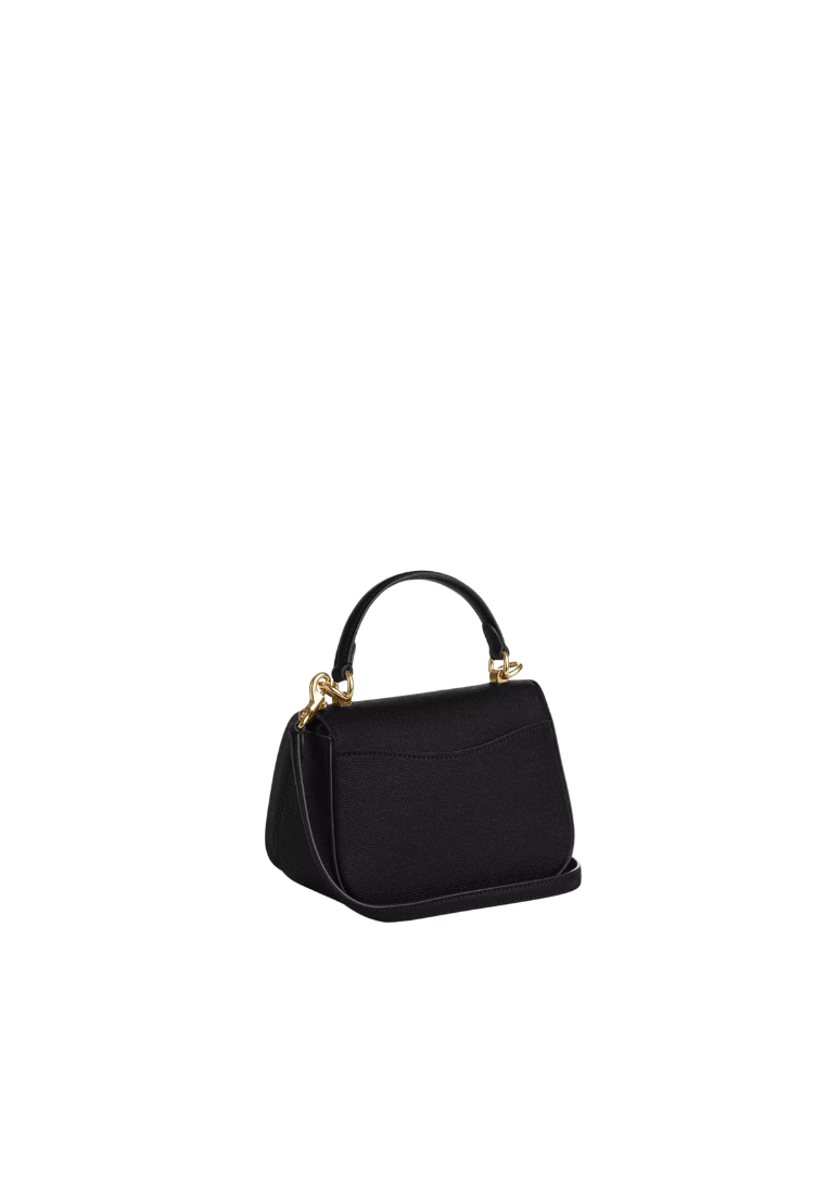 Coach Lysa Top Handle Bag In Black CX575