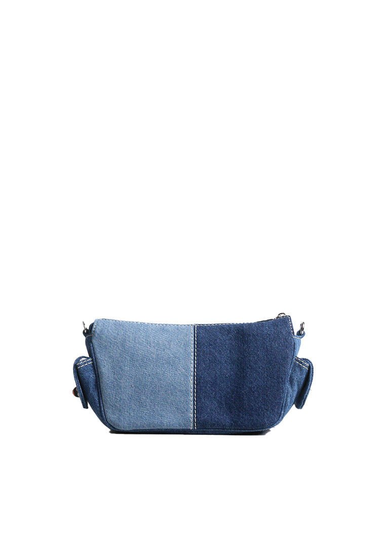 Marc Jacobs Signet Turnlock With 2 Pockets Shoulder Bag In Dark Denim 4S6HSH207H02