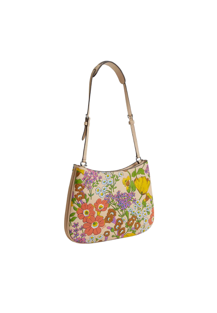 Coach Penelope Shoulder Bag With Floral Print In Ivory Multi In Ivory Multi CR162