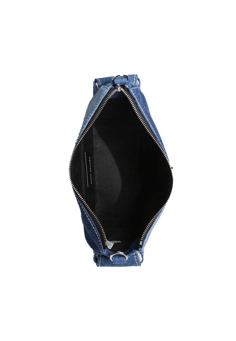 Marc Jacobs Signet Turnlock With 2 Pockets Shoulder Bag In Dark Denim 4S6HSH207H02