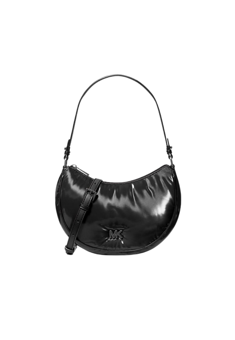 ( PREORDER ) Michael Kors Kyla Small Puffy Convertible Shoulder Bag In Black 32F5T8QU1M