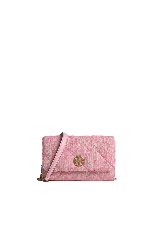 Tory Burch Willa Tweed Chain Wallet Crossbody Bag In Tweed 163030