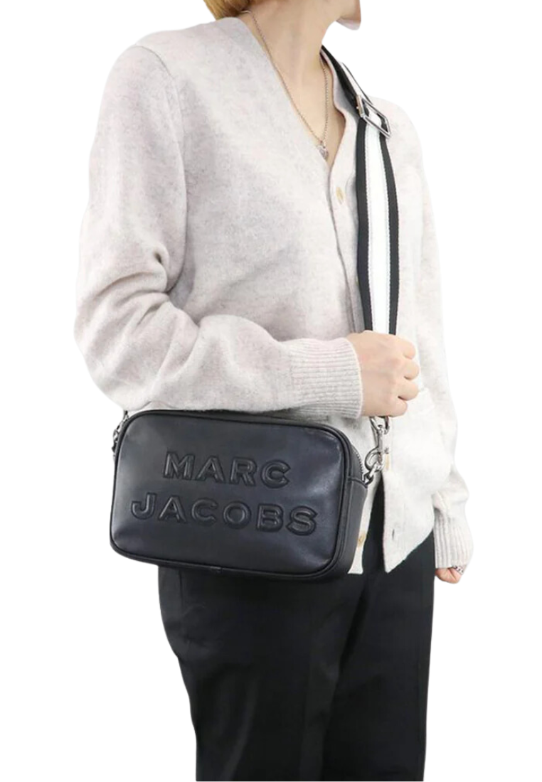 Marc Jacobs The Flash Crossbody Bag In Black Silver M0014465 Fashrevo