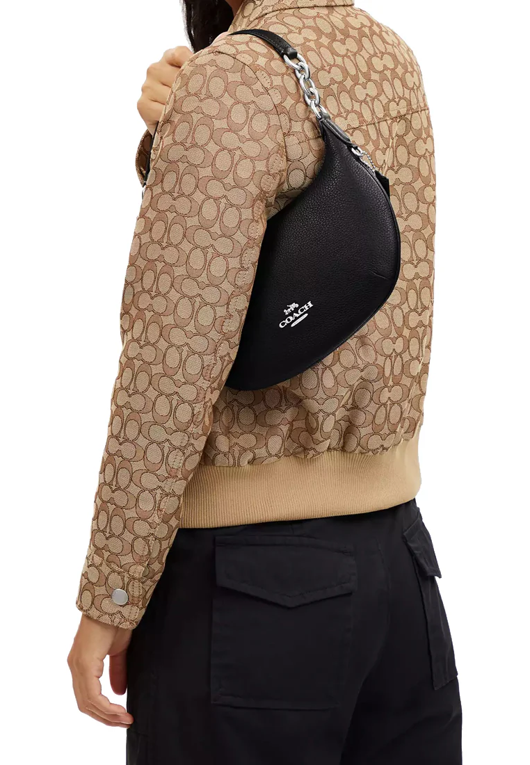 Coach Payton Shoulder Bag In Black Badlands CE619