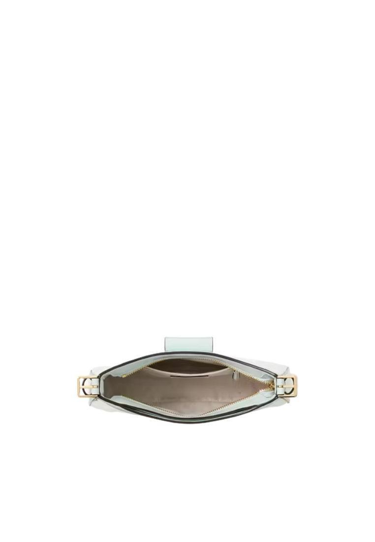 Kate Spade Reegan Shoulder Bag Patent Small In Hazy Morning KF530