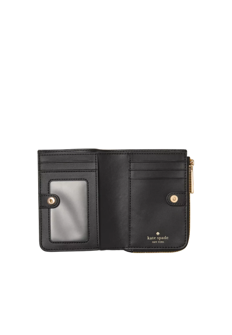Kate Spade Small L-Zip Wallet In Black KN764