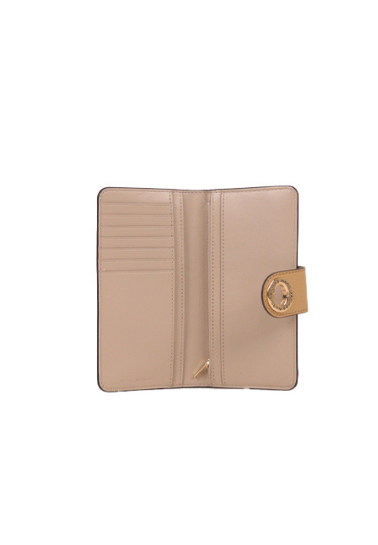 Marc Jacobs Turnlock Wallet In Iced Coffee 4F4SMP011S01