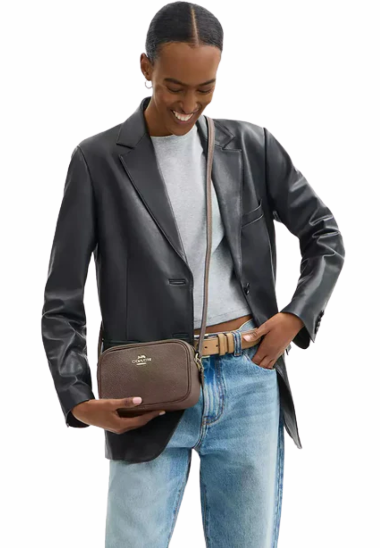 Coach Mini Jamie Camera Bag In Dark Stone CQ875