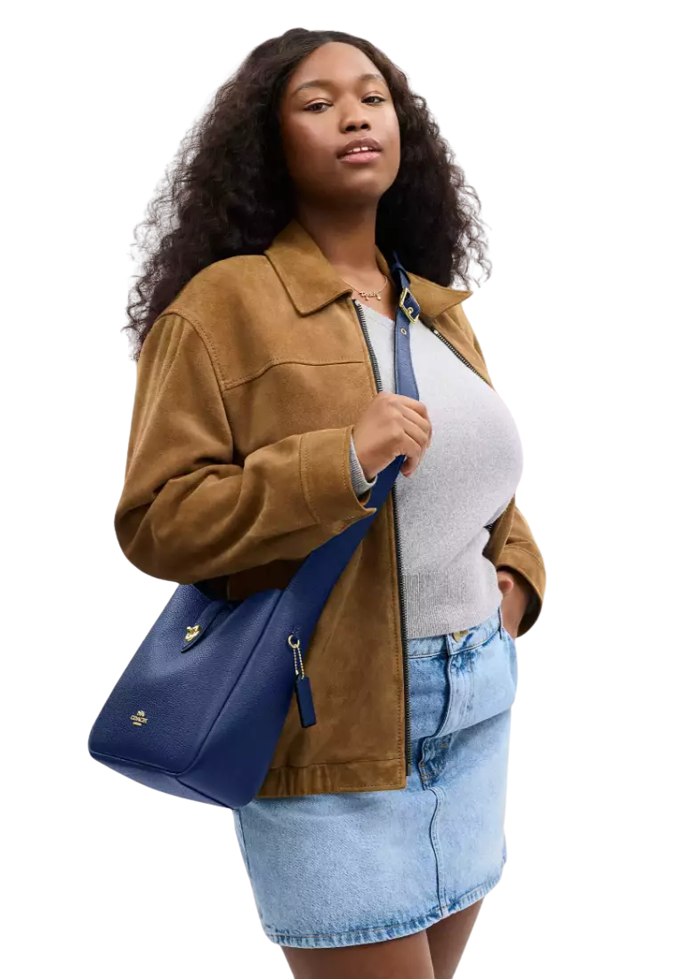 Coach Hadley Convertible Crossbody Bag In Deep Blue CW002