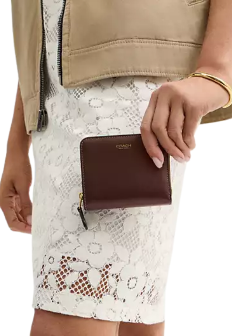 ( PREORDER ) Coach New York Billfold Wallet In Maple CW564