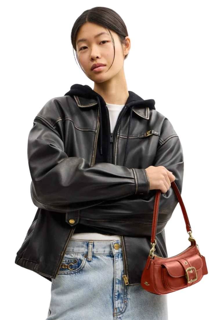 Coach Ashton Shoulder Bag Mini In Cinnamon CDB19