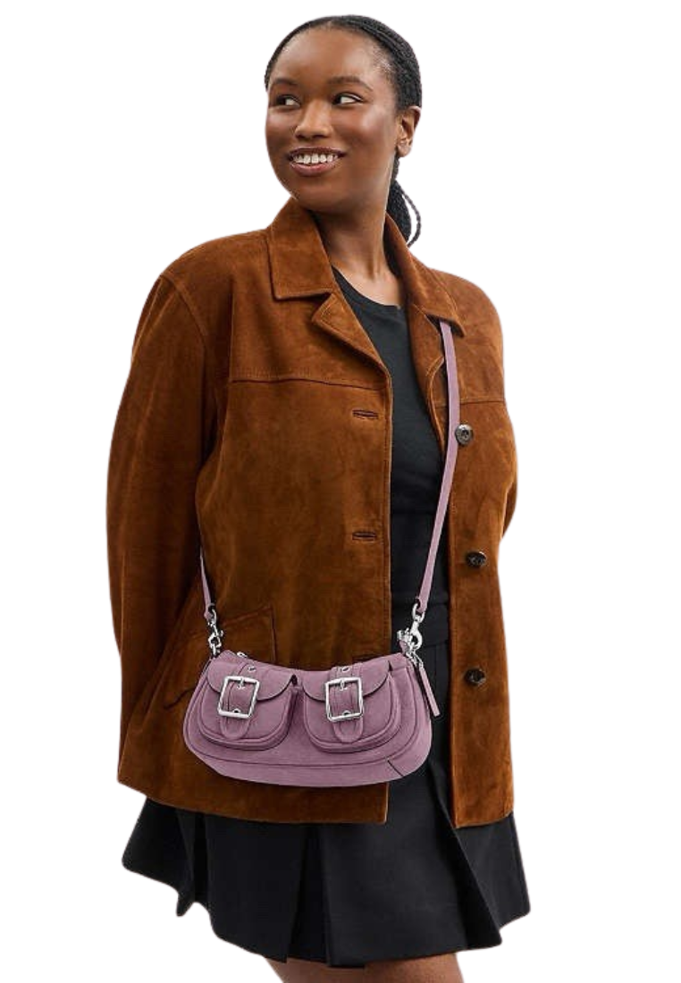 Coach Ashton Shoulder Bag In Light Violet CDA95