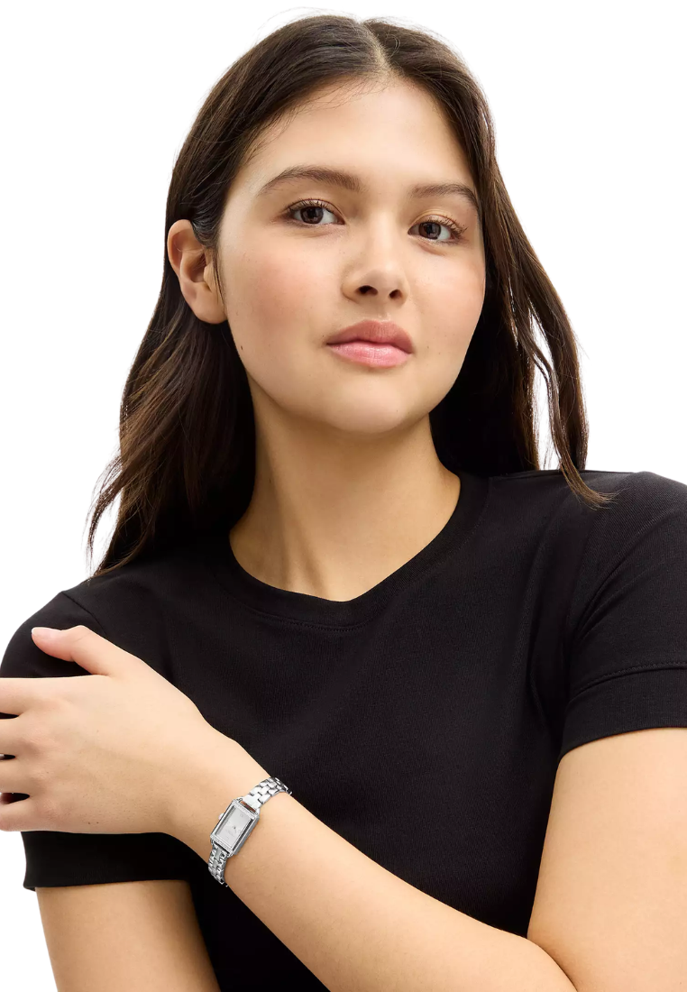 ( PREORDER ) Coach Mini Liz 17MM X 24MM Watch In Stainless Steel CEK28