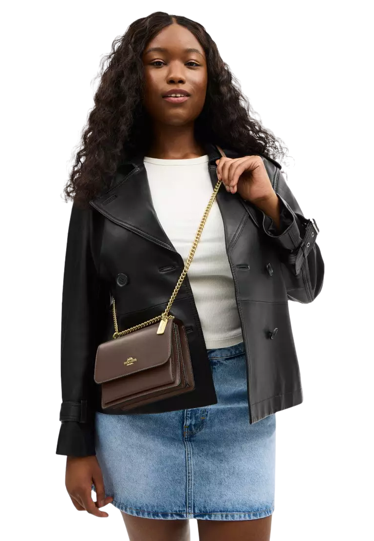Coach Mini Crossbody Bag Klare In Dark Stone CBI23