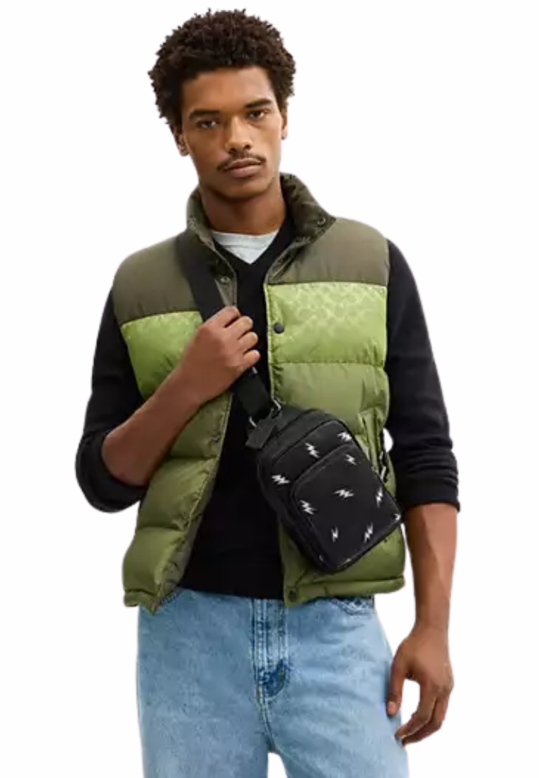 Coach Racer Crossbody Bag In Black Multi CDP84