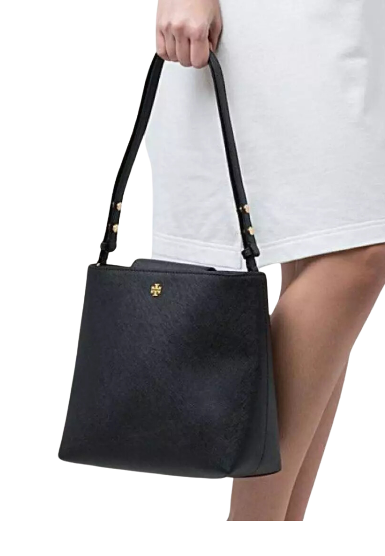 Tory Burch Emerson Bucket Bag In Black 147938