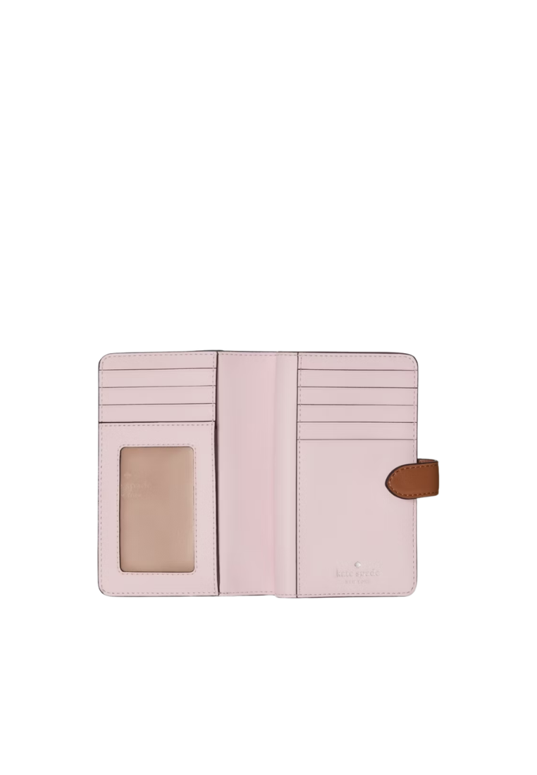 Kate Spade Medium Bifold Wallet In Warm Ginger KN754