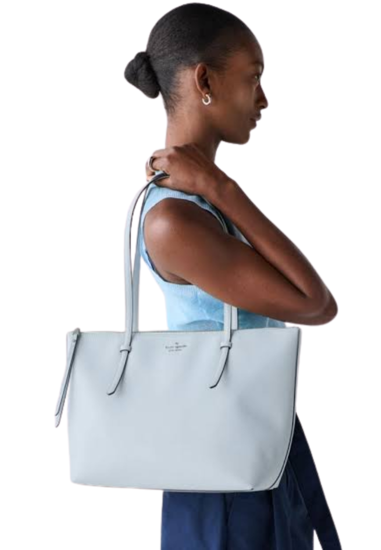 Kate Spade All Day Tote Bag In Pale Sapphire Blue KO140