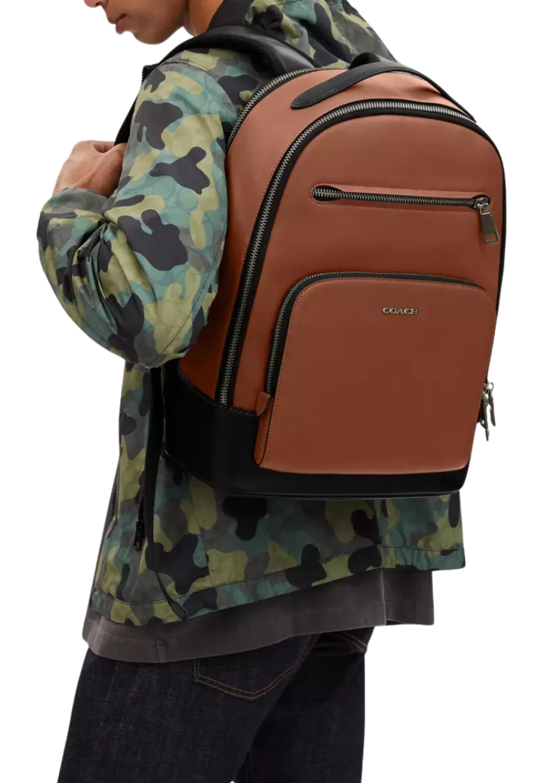 Coach Ethan Backpack In Saddle CL963