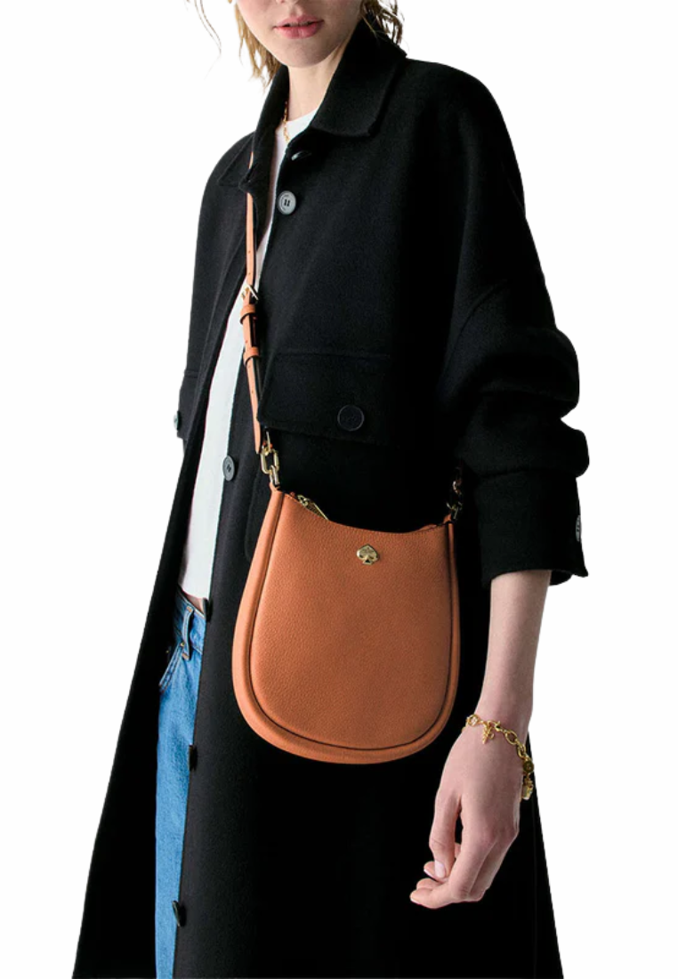 Kate Spade Kayla Small Swing Pack Crossbody Bag In Warm Gingerbread KL805