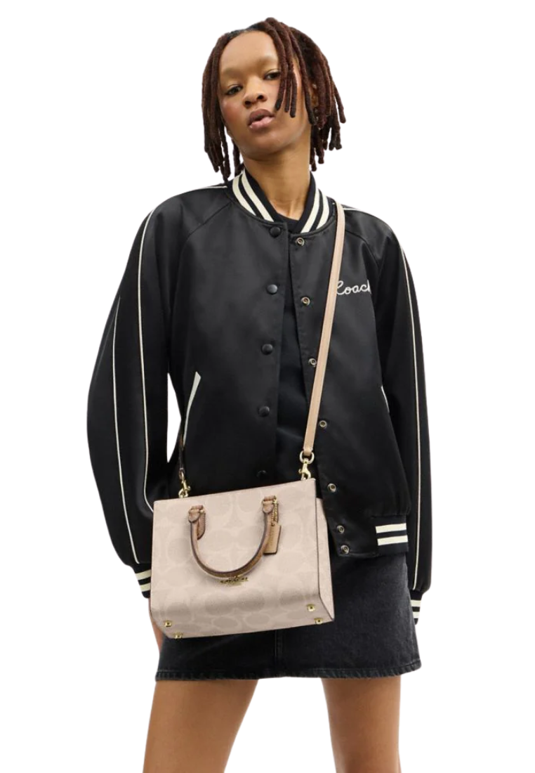 Coach Maggie Tote Bag Small In Sand Tan CY676