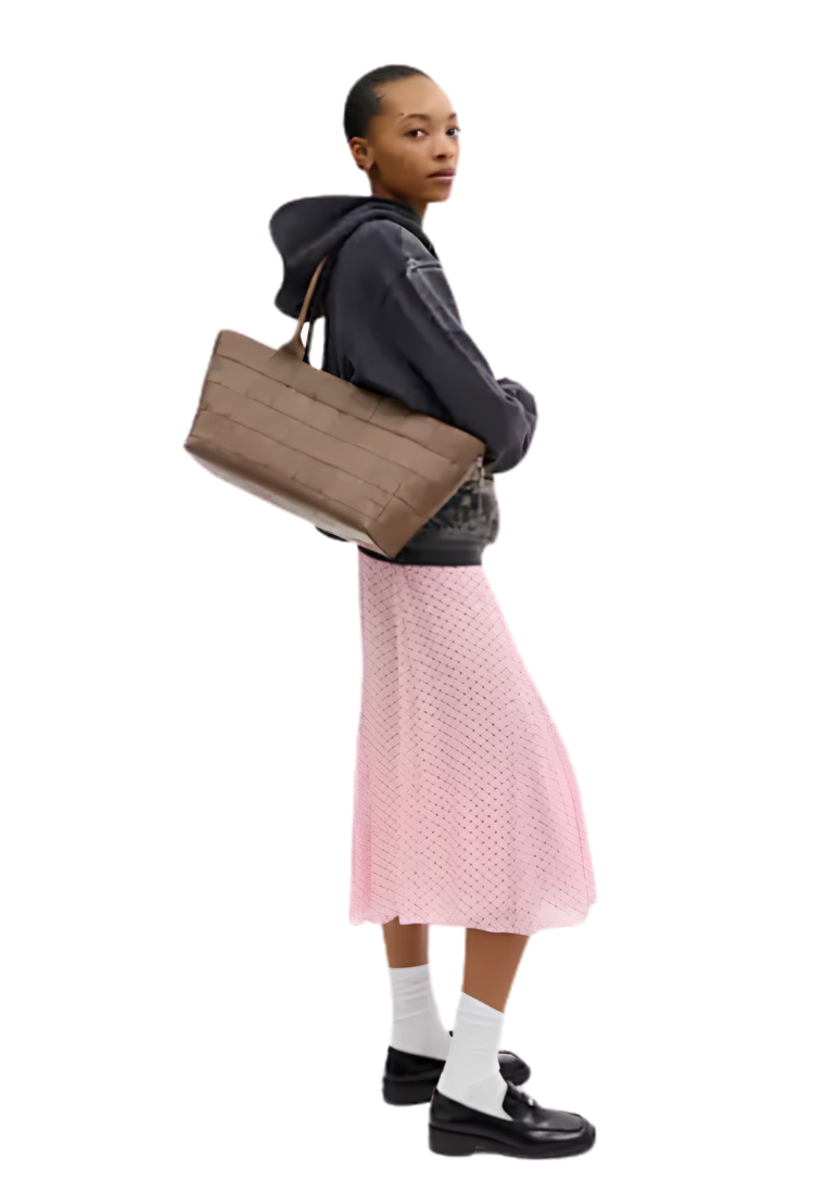 ( PREORDER ) Coach Alter Ego Large Tote Bag In Dark Stone CDG58