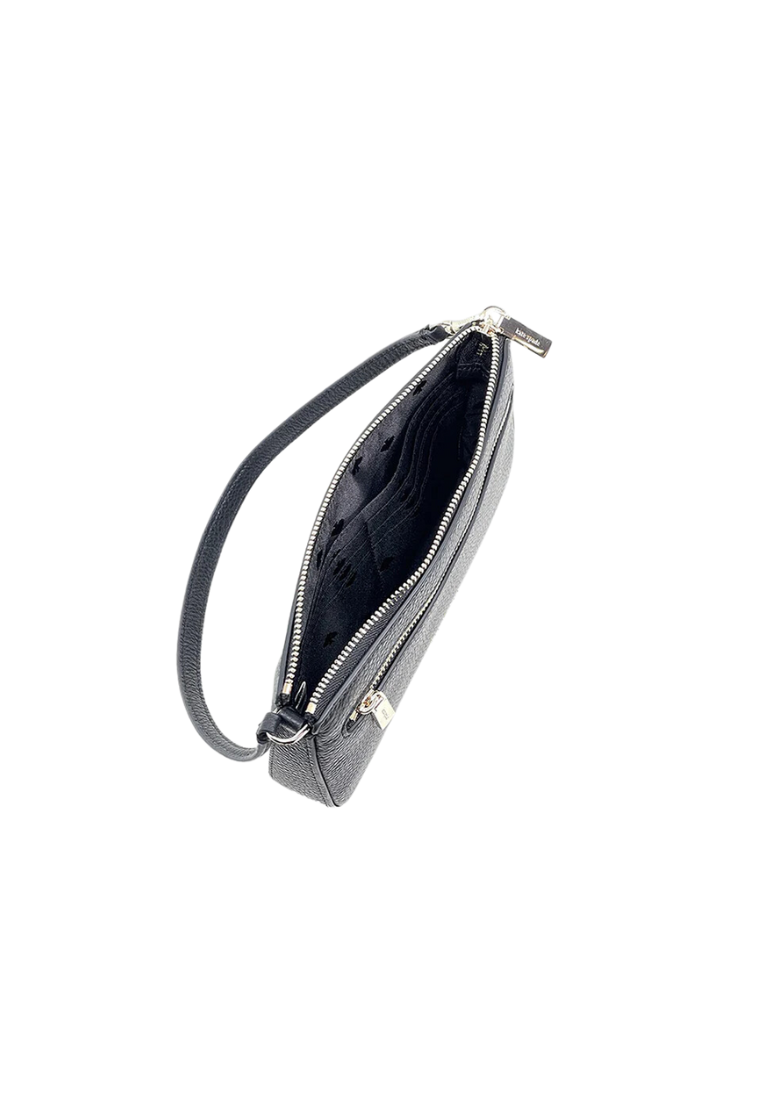 Kate Spade Leila Convertible K6088 Clutch Wristlet In Black