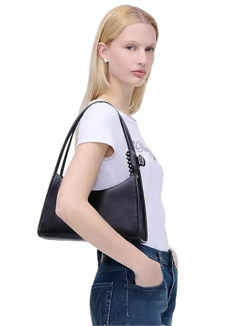 Marc Jacobs The Glam Claw Clip Shoulder Bag In Black 2P5HSH026H02