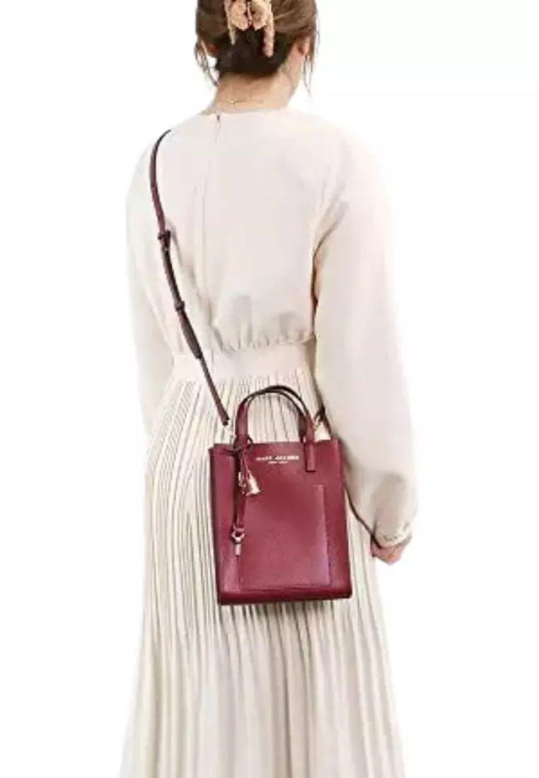 Marc Jacobs Micro Grind Tote Bag In Pomegranate H001L03FA22