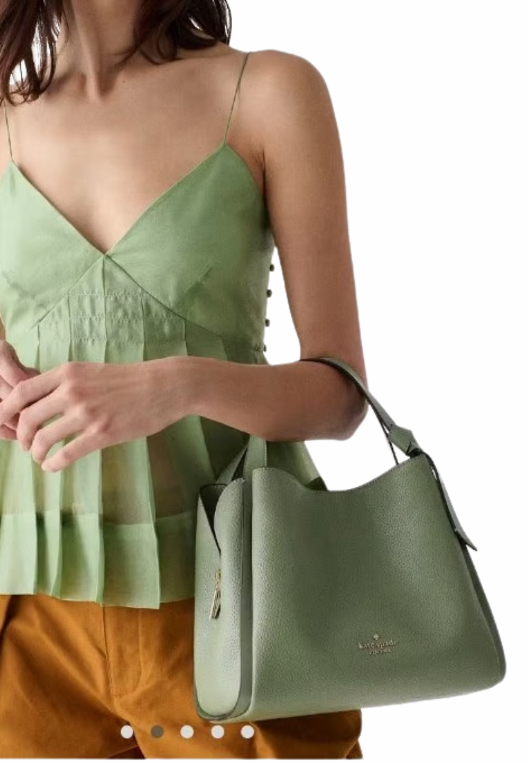 Kate Spade Knott Carryall Crossbody Bag In Balsam Green KM666