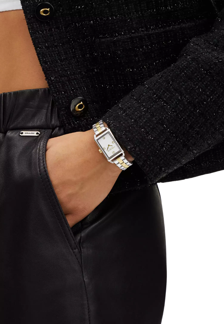 ( PREORDER ) Coach Liz 30MM X 22MM Watch In Two Tone CS621