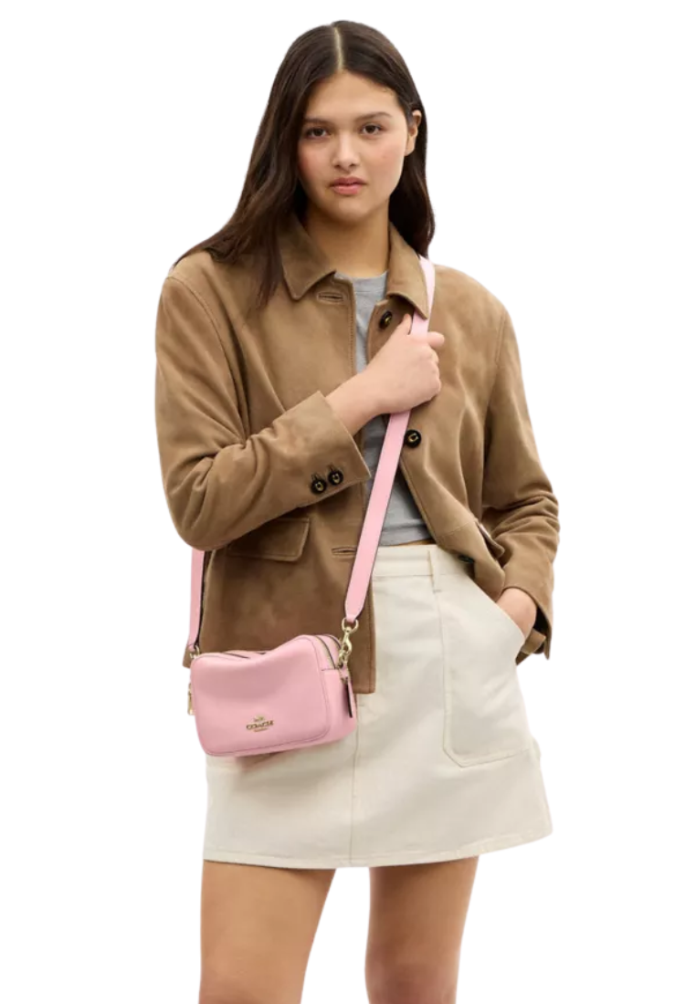 Coach Mini Carey Crossbody Bag In Soft Pink CEA02