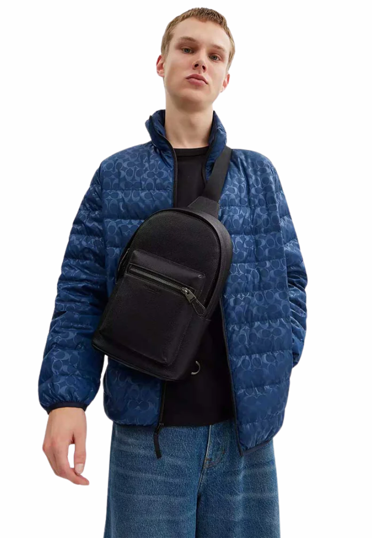 Coach West Pack Crossbody Bag In Black CY206