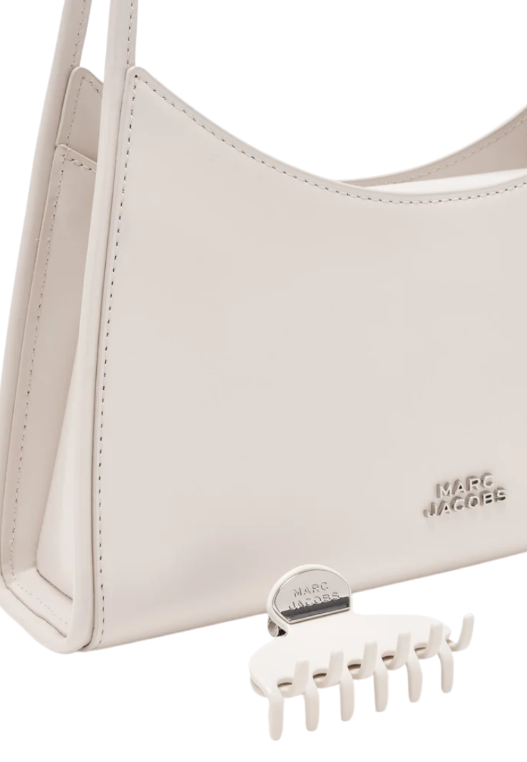 Marc Jacobs The Glam Claw Clip Shoulder Bag In Cotton White 2P5HSH026H02