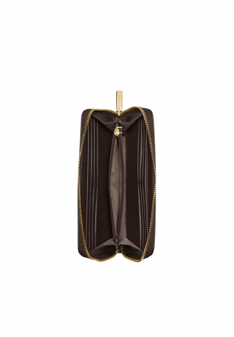 Kate Spade Lena Large Continental Wallet In Hot Fudge KH786