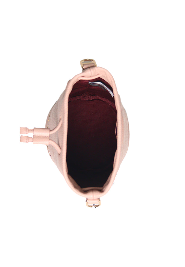 Marc Jacobs The Groove Webbing Bucket Bag In Rose 4R3HCR013H02