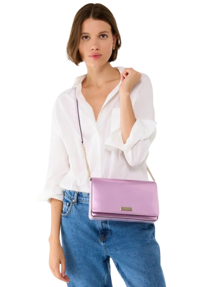 Kate Spade Kenzie Small Convertible Crossbody Bag In Quartz Pink KI958