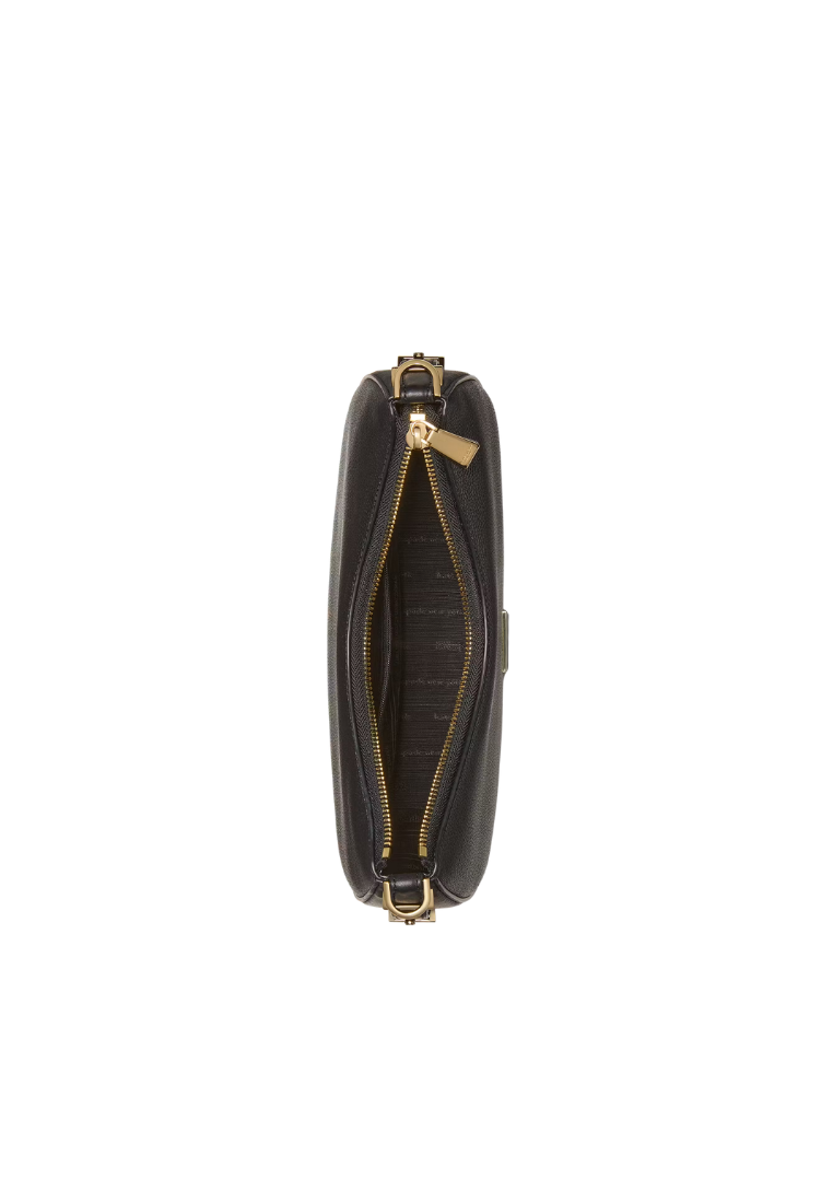( PREORDER ) Kate Spade Liv Convertible Shoulder Bag In Black KM491