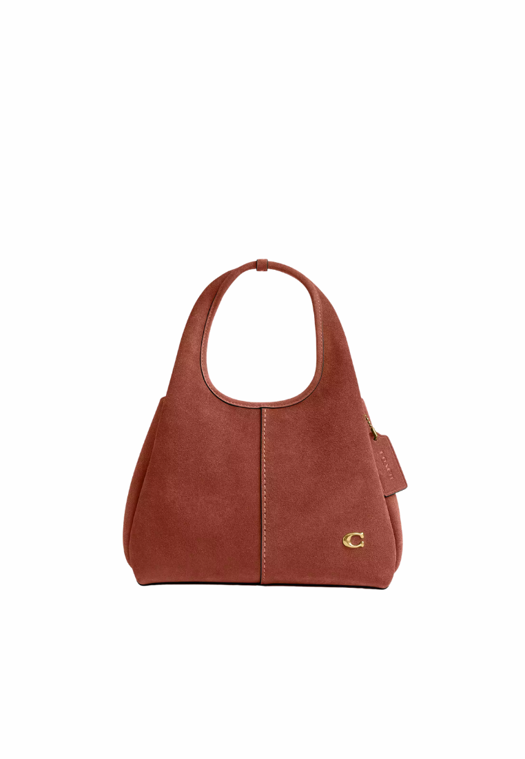 ( PREORDER ) Coach Lana 23 Shoulder Bag In Brass Clay CBZ95