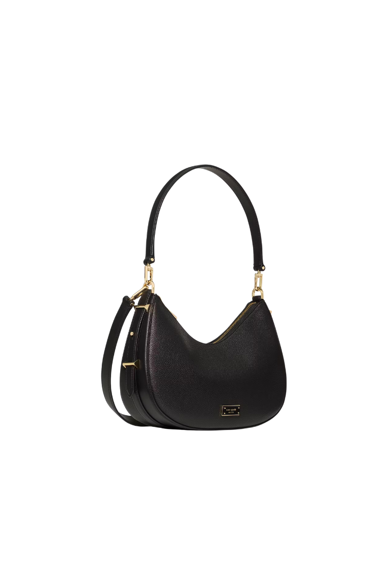 ( PREORDER ) Kate Spade Liv Convertible Shoulder Bag In Black KM491