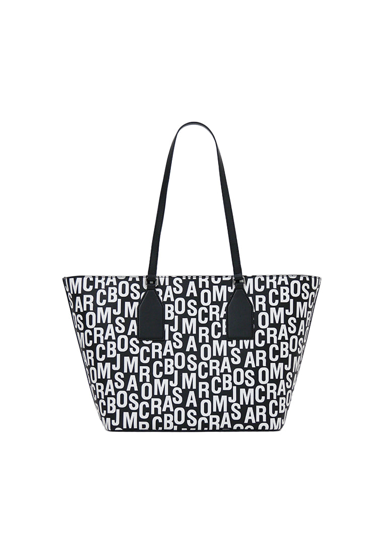 Marc Jacobs Large Tote Shoulder Bag Printed In Black White 4S4HTT005H02