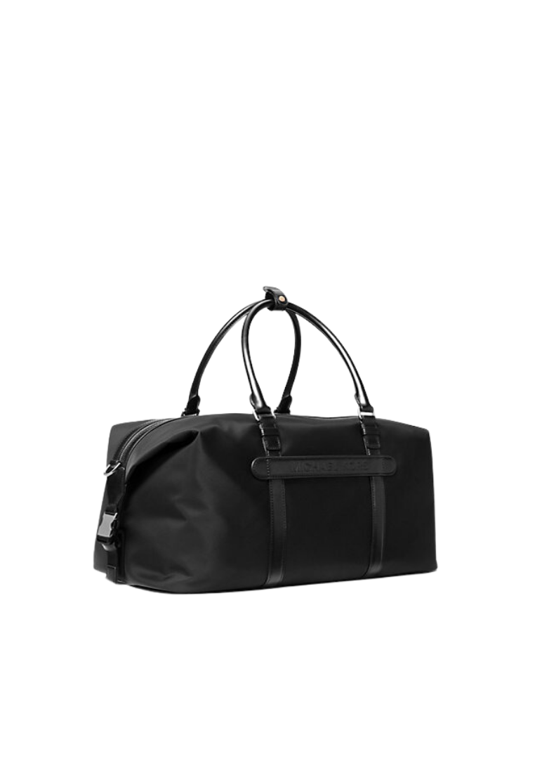 ( PREORDER ) Michael Kors Brooklyn Duffle Bag Recycled Nylon In Black 33F3SBNU3B