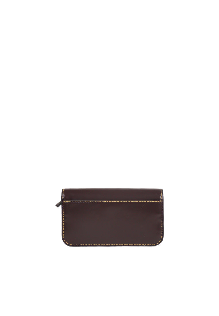 Tory Burch Britten Chain Wallet Crossbody Bag In Tempranillo 141071