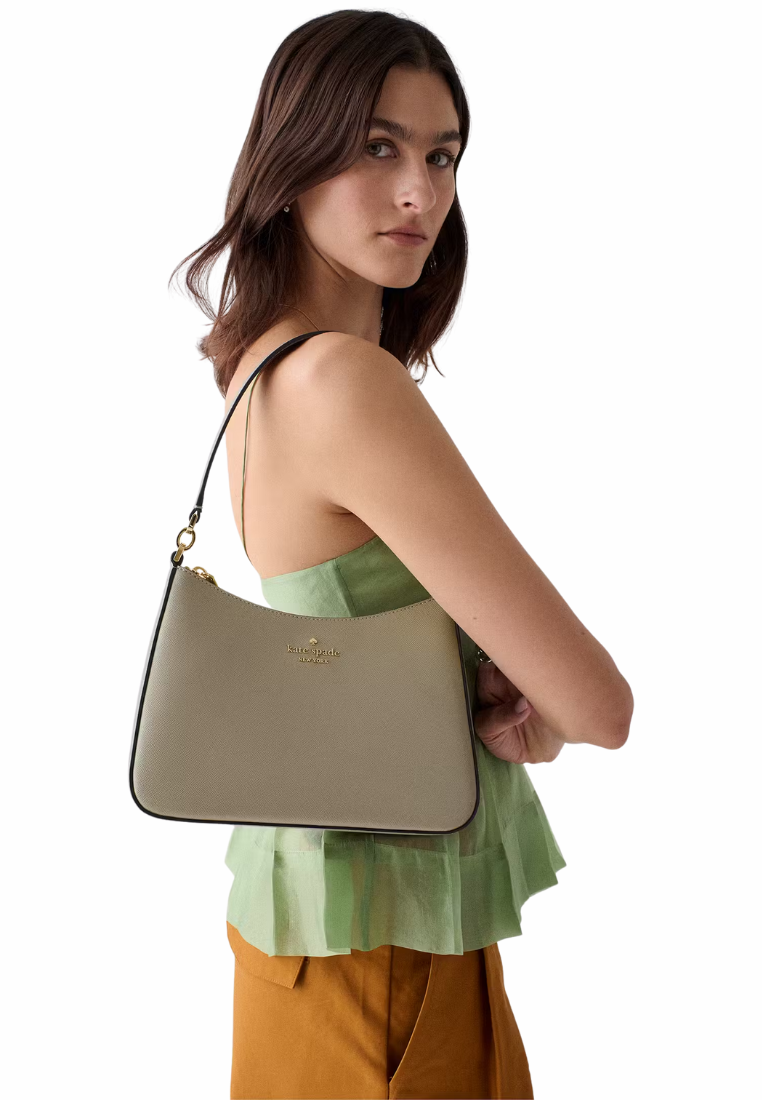 ( PREORDER ) Kate Spade Margot Convertible Shoulder Bag In Oyster Shell KH397