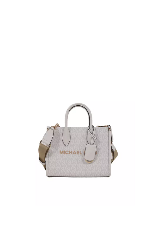 Michael Kors Mirella Small Logo Crossbody Bag In Optic White 35T4G7ZC5B