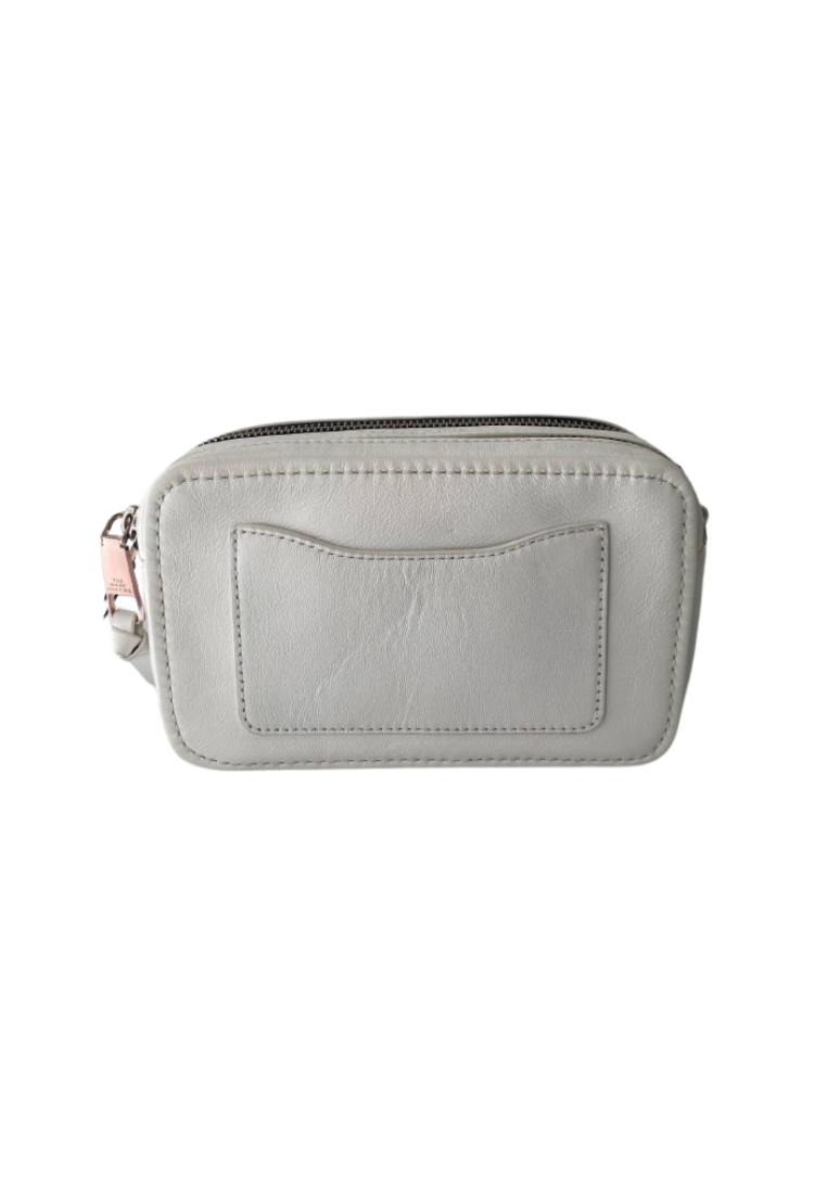 ( AS IS ) Marc Jacobs The Softshot 21 H118L01PF21 Crossbody Bag In White